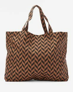 Billabong So Essential Tote Bag BRICK (brk) -billabong shop abjbt00130 billabongp brk bck1