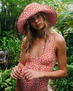 Billabong Direct Sun Bucket Hat ROSE CLAY (nmh0)