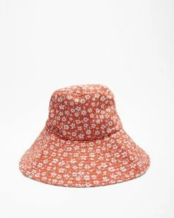Billabong Direct Sun Bucket Hat ROSE CLAY (nmh0) -billabong shop abjha00127 billabongp nmh0 frt1