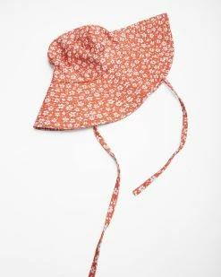 Billabong Direct Sun Bucket Hat ROSE CLAY (nmh0) -billabong shop abjha00127 billabongp nmh0 frt2