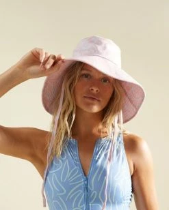 Billabong A/Div Sun Shade Bucket Hat LIT UP LILAC (lul) -billabong shop abjha00168 billabongw lul frt1 1