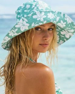 Billabong Time To Shine Bucket Hat SWEET GRASS (gkz0) -billabong shop abjha00194 billabongl gkz0 frt1 1