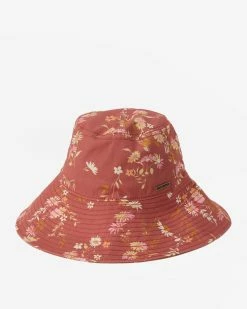 Billabong Time To Shine Bucket Hat SWEET CHOCOLATE (cnn0) -billabong shop abjha00194 billabongp cnn0 frt1