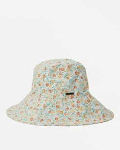 Billabong Time To Shine Bucket Hat SALT CRYSTAL 2 (sc2) -billabong shop abjha00194 billabongp sc2 frt2