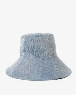 Billabong Time To Shine Bucket Hat WASHED DENIM (wad) 8 Billabong Time To Shine Bucket Hat WASHED DENIM (wad) -billabong shop abjha00194 billabongp wad frt1