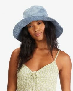 Billabong Time To Shine Bucket Hat WASHED DENIM (wad) 10 Billabong Time To Shine Bucket Hat WASHED DENIM (wad) -billabong shop abjha00194 billabongw wad frt1 1