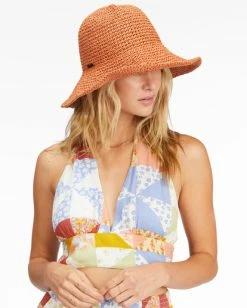 Billabong Time To Shine Straw Bucket Hat DESERT CLAY (clv0) 11 Billabong Time To Shine Straw Bucket Hat DESERT CLAY (clv0) -billabong shop abjha00195 billabongw clv0 frt1 1