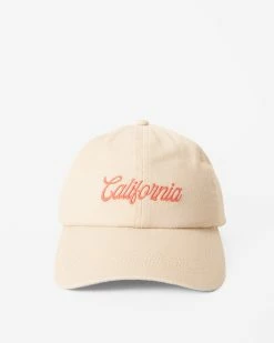 Billabong Dad Cap Strapback Hat ANTIQUE WHITE (anw) -billabong shop abjha00196 billabongp anw frt2