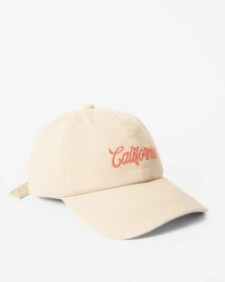 Billabong Dad Cap Strapback Hat ANTIQUE WHITE (anw) -billabong shop abjha00196 billabongp anw frt3