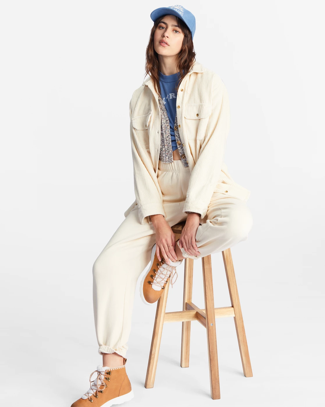 Billabong Dad Cap Strapback Hat INDIGO LOVE (bng0) 2 Billabong Dad Cap Strapback Hat INDIGO LOVE (bng0) - Image 2