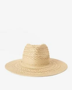 Billabong Pick A Straw Hat NATURAL (nat) -billabong shop abjha00197 billabongp nat frt1 1