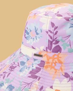Billabong Salty Blonde Soak It Up Bucket Hat LOVIN LILAC (pkv0) -billabong shop abjha00200 billabongp pkv0 dtl1