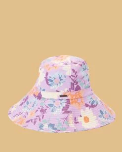 Billabong Salty Blonde Soak It Up Bucket Hat LOVIN LILAC (pkv0) -billabong shop abjha00200 billabongp pkv0 sd1