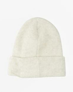 Billabong High Peaks Beanie ANTIQUE WHITE (anw) -billabong shop abjha00213 billabongp anw bck1