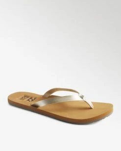 Billabong Shore Breakerz Sandal PLATINUM (pla) -billabong shop abjl100012 billabongp pla frt1 1