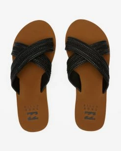 Billabong Avery Slider Sandals OFF BLACK (ofb)