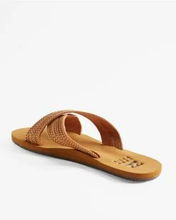 Billabong Avery Slider Sandals TAN (tan) -billabong shop abjl100065 billabongp tan bck1