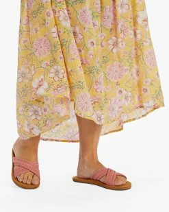 Billabong Avery Slider Sandals SUNSET (sus) -billabong shop abjl100065 billabongw sus frt1