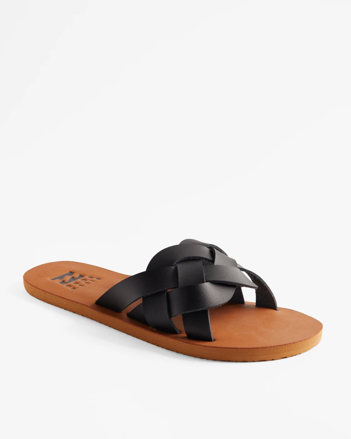 Billabong Lana Slider Sandals OFF BLACK (ofb) 2 Billabong Lana Slider Sandals OFF BLACK (ofb) - Image 2