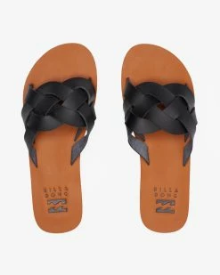 Billabong Lana Slider Sandals OFF BLACK (ofb)