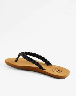 Billabong Onshore Sandals BLACK -billabong shop abjl200053 billabongp blk bck1