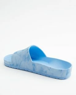 Billabong Izzie Slides BLISS BLUE (bll0) -billabong shop abjl200054 billabongp bll0 bck1