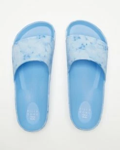 Billabong Izzie Slides BLISS BLUE (bll0) -billabong shop abjl200054 billabongp bll0 frt3 1