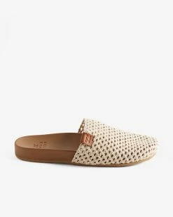 Billabong Maddie Slider Sandals NATURAL (nat) -billabong shop abjl200068 billabongp nat sd1