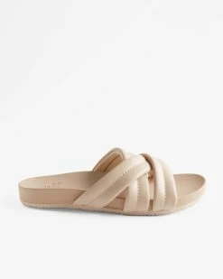 Billabong Serena Slider Sandals CASHEW (cml0) -billabong shop abjl200070 billabongp cml0 sd1