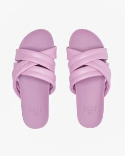 Billabong Serena Slider Sandals LILAC (lil) -billabong shop abjl200070 billabongp lil frt3 1
