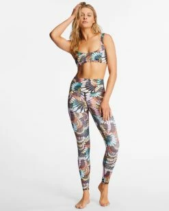Billabong A/Div Adventure Legging High-Waisted Leggings BLACK MULTI 2 (bml2) -billabong shop abjpt00105 billabongw bml2 frt1 1