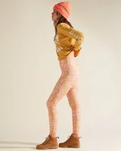 Billabong A/Div Adventure Legging High-Waisted Leggings WILD ROSE (mfb0) -billabong shop abjpt00105 billabongw mfb0 sd1