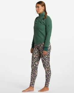Billabong A/Div Warm Up Tech Leggings OFF BLACK (ofb) -billabong shop abjpt00109 billabongw ofb sd1