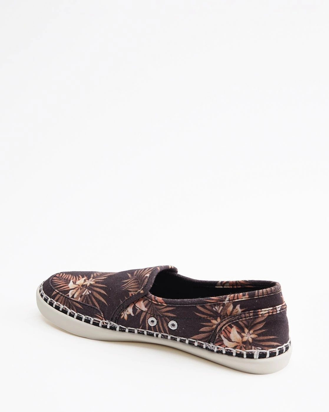 Billabong Del Sol Slip-On Shoes BLACK MULTI (bml) 4 Billabong Del Sol Slip-On Shoes BLACK MULTI (bml) - Image 4