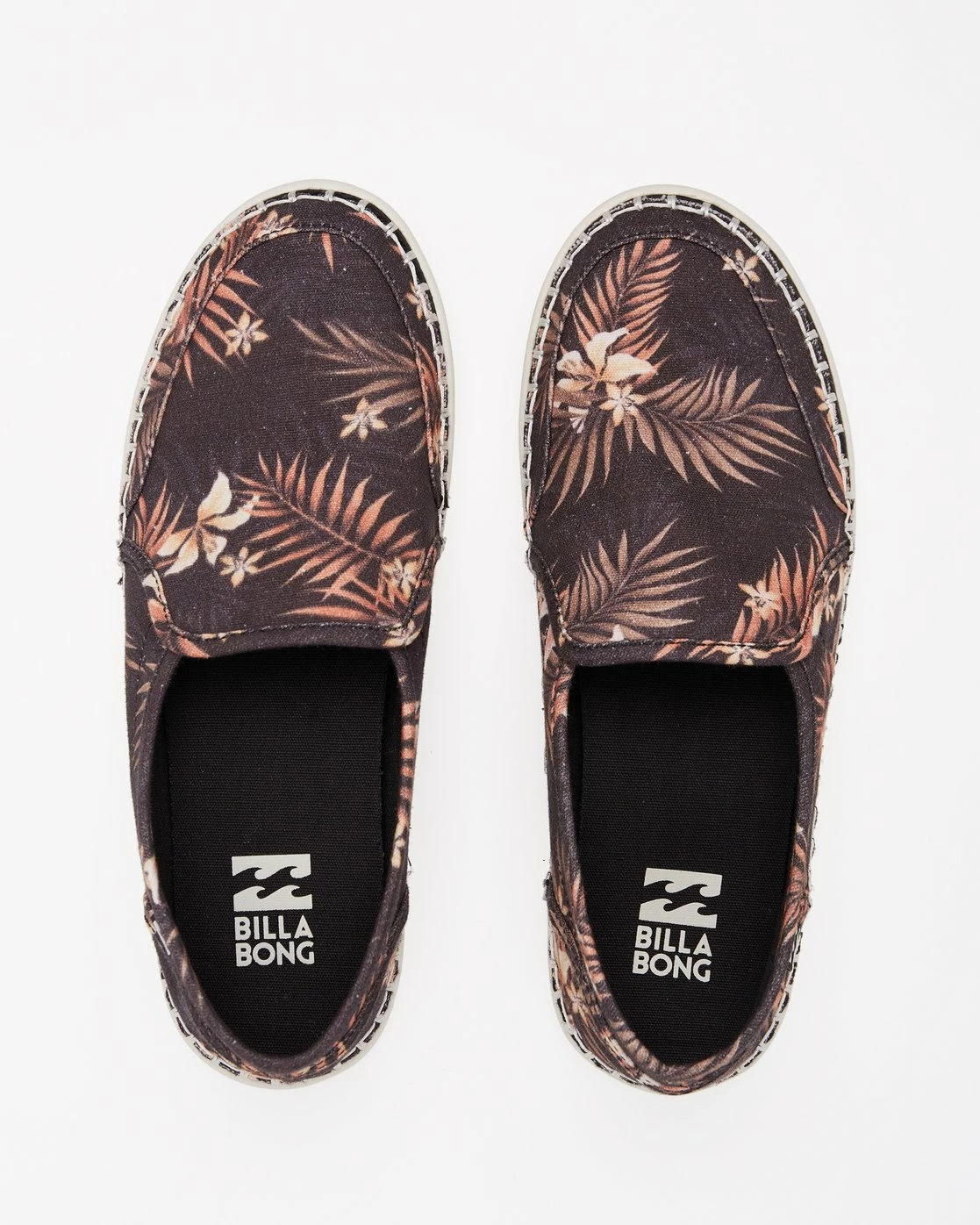 Billabong Del Sol Slip-On Shoes BLACK MULTI (bml) 2 Billabong Del Sol Slip-On Shoes BLACK MULTI (bml) - Image 2