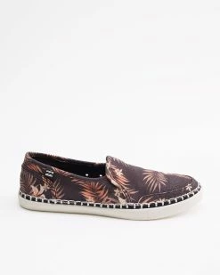 Billabong Del Sol Slip-On Shoes BLACK MULTI (bml) -billabong shop abjs300015 billabongp bml sd1