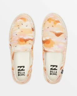 Billabong Del Sol Slip-On Shoes BUTTERMILK (yej0) -billabong shop abjs300015 billabongp yej0 frt3 1