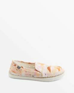 Billabong Del Sol Slip-On Shoes BUTTERMILK (yej0) -billabong shop abjs300015 billabongp yej0 sd1 1