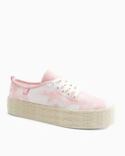 Billabong Puebla Canvas Platform Shoes LIGHT SORBET (mew0) -billabong shop abjs300019 billabongp mew0 frt1 1