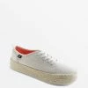 Billabong Puebla Canvas Platform Shoes WHITE (wht)