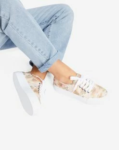 Billabong Puebla Canvas Platform Shoes BUTTERMILK (yej0) -billabong shop abjs300019 billabongw yej0 frt1