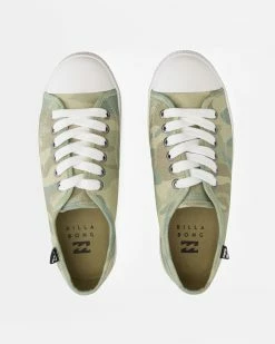 Billabong Indie Canvas Shoes CAMO (cmm) -billabong shop abjs700014 billabongp cmm frt3