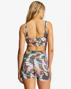 Billabong A/Div Summit Bra Tank Top BLACK MULTI 2 (bml2) -billabong shop abjto00103 billabongw bml2 bck1 1