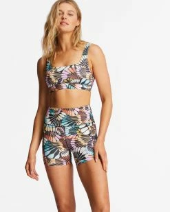 Billabong A/Div Summit Bra Tank Top BLACK MULTI 2 (bml2)