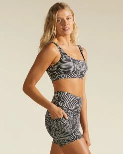 Billabong A/Div Summit Bra Tank Top BLACK MULTI (bml) -billabong shop abjto00103 billabongw bml sd1 1