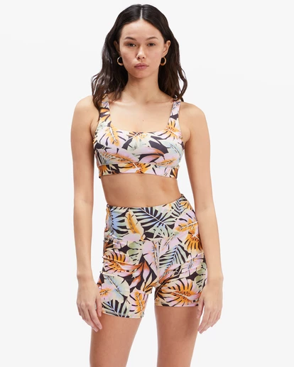 Billabong Paradise Tank Sports Bra BLACK PEBBLE (bpb) 5 Billabong Paradise Tank Sports Bra BLACK PEBBLE (bpb) - Image 5