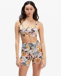 billabong shop 3 Billabong Paradise Tank Sports Bra BLACK PEBBLE (bpb)