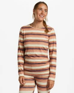 Billabong A/Div Warm Up Tech Long Sleeve Knit Top ADOBE (ado)