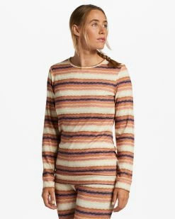 Billabong A/Div Warm Up Tech Long Sleeve Knit Top ADOBE (ado) 9 Billabong A/Div Warm Up Tech Long Sleeve Knit Top ADOBE (ado) -billabong shop abjto00107 billabongw ado sd1
