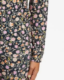 Billabong A/Div Warm Up Tech Long Sleeve Knit Top OFF BLACK (ofb) -billabong shop abjto00107 billabongw ofb dtl1